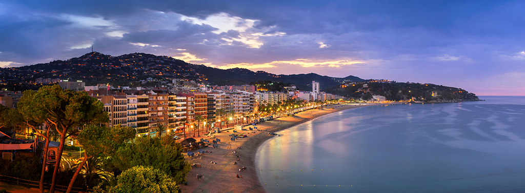 Пляжи lloret de mar 